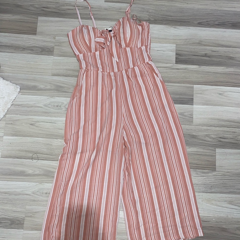 Striped Jumpsuit